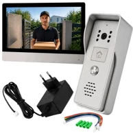 VERKGROUP WiFi video portafon s kamerom 1080p i 6" touchscreen monitorom Tuya, crni